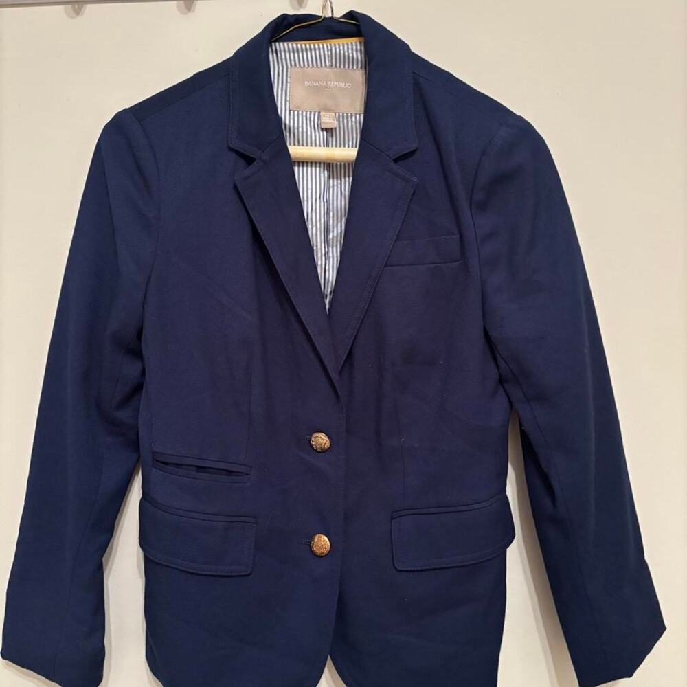 Banana republic navy blue blazer